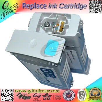 Bezmaksas Piegāde Saderīgs Tintes Kasetnes ar UV Krāsu balstītas tintes un čipu Designjet 5000 5500 HP500 HP5500