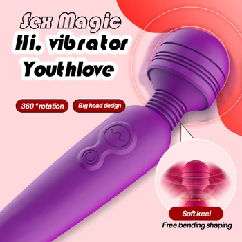 Burvju Nūjiņu Clit Vibrators Klitora Stimulators Pāris Seksa Rotaļlietas Pāris Vibrators Sieviešu Dzimuma Instrumenti Multi-Frequency-Sieviešu Masturbator