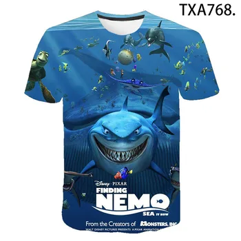Cool T-krekls 3D Iespiesti Meklējot Nemo Iespiests T Krekli, Vīriešu, Sieviešu, Bērnu 2020 