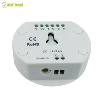 DC12-24V RGB RGBW Bluetooth LED Kontrolieris,Laika Funkcija, Grupas vadību, Mūzikas Režīms, piemēro IOS/Android