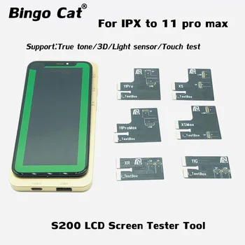 DL S200 LCD Ekrānu Testeri Rīks iPhoneX XR XS 11pro max Taisnība Signālu Gaismas Sensors 3D Touch Datu Atgūšanas Labošanas Rīks