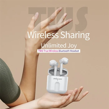 ENTUZIASTS T2 TWS Bezvadu Skaļrunis Bluetooth 5.0 Austiņas Sporta Earbuds Austiņas Ar Mic, Lai Smart Tālruni