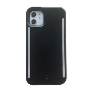 Gaismas Mirdzumu Tālrunis Lietā Par iPhone 11 Pro Max Lietā Foto Aizpildīt Gaismas iPhone X 7 plus Selfie Mobilo Apvalks iphone 11 Lieta