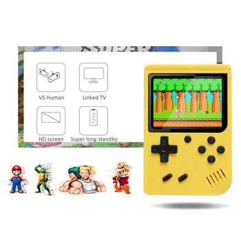 GerTong Portatīvo Rokas Retro Video Spēles MINI Game Boy Portatīvo Retro Rokas 8 Bitu Bērniem Nostalgic Spēlētāji Video Konsoles