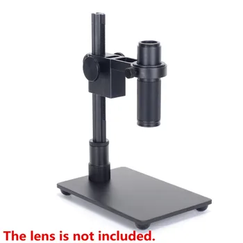 HAYEAR Portatīvo Alumīnija Sakausējuma Konsoles USB Mikroskopa Statīva Turētājs Turētājs Mini Atspaids Galda Rāmis Mikroskopu, Remonts ar Mīkstlodi