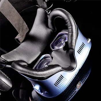 HTC COSMOS Elite Ādas Acu Maska Segtu Sviedri izturīgas Dezodorants Nomaiņa Acu aizsegs Pad VR Stikla Piederumus