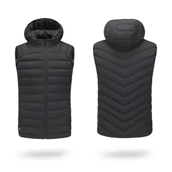 Infrasarkano apkures Jaka Smart elektrisko siltuma veste maksas un apkures veste cilvēks ir Saprātīga kapuci veste tūrisma pārgājieni Jaunas