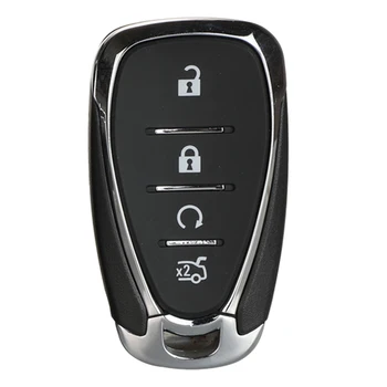 Jingyuqin 2/4/5 Pogas Tālvadības Auto Atslēgu Apvalka Chevrolet Camaro Ekvinokcija Cruze Malibu Dzirksteles HYQ4EA Smart Key