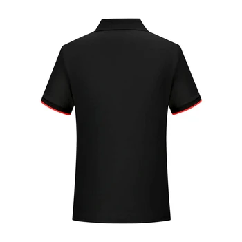 Jūsu Logo Personalizētu Pielāgojumu Drukāšanas DIY POLO Krekls Vīriešu&Sieviešu Apģērbu ar Īsām Piedurknēm Komanda Polo Apkakle Krekli Plus Lieluma