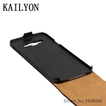 KAILYON Samsung Galaxy A3 Flip Case Luksusa Īstas Ādas Samsung Galaxy A3 A300F A3000 SM-A300F Pārsegu Mobilo Telefonu