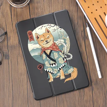 Kaķi un Suns Ar Zīmuļa Turētājs iPad GAISA 3 10.5 Pro 11 2020 Gaisa 4 10.9 2018 9.7 6 7 8 Paaudzes Gadījumā 10.2 2019 Mini 5