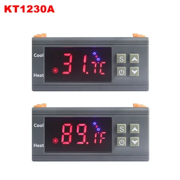 KT1230W 30A Saprātīga Ciparu Termostats, Temperatūras regulators Regulators C/F Inkubatoru ar Thermoregulator Releja Izejas