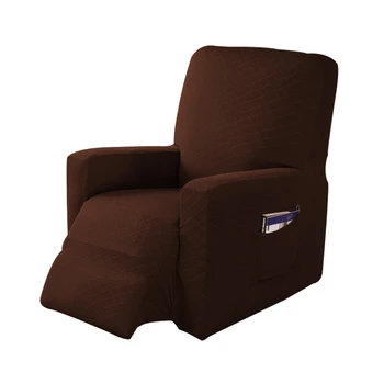 Labākais Elastīgs Recliner Dīvāns Segums, Dīvāns Segtu Anti-Slip Mazgājams Māja Aizsardzības Vāks TV Krēsls - Relaksējoša Krēslā Coff