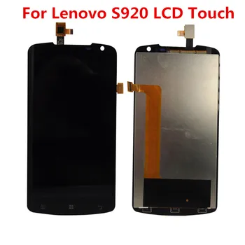 LENOVO S920 LCD Displejs, Touch Screen Digitizer Lenovo S920 LCD Rezerves Daļas 5.3 collu 1280x720 IPS Displejs