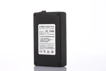 MasterFire Portatīvo Super Kapacitātes Uzlādējamā Baterija Litija-jonu Bateriju Pakotni DC 12680 12V 6800mAh Par CCTV Monitors Cam