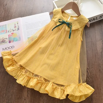 Melario Meiteņu Kleitas Ikdienas Bērnu Apģērbu Gudrs Drukāt Princese Kleita Meitene Bērni Puse Kleita Baby Girl Dress Bērnu Apģērbs