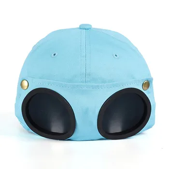 Modes Izmēģinājuma Beisbola cepure Kokvilnas Aizsargbrilles Beanies Cepures UV Aizsardzība Gadījuma Āra Snovborda, Slēpošanas Cepure ar Brillēm p