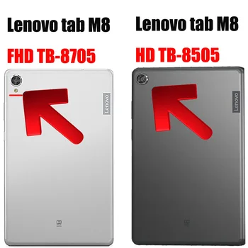 Mīksto TPU Case For Lenovo Cilnes M7 M8 M10 plus 10.3 FHD TB-X606 Silikona Tablete Caurspīdīgu Aizmugurējo Vāciņu Tb-7305x Tb-7305i Tb-7305f