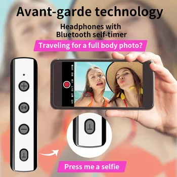 Mīļotājiem Tandem Selfie Sporta Bluetooth Austiņas Kaklarota 9D Smago Bass Austiņas Tws Bezvadu Austiņas Earbuds IPhone Xiaomi