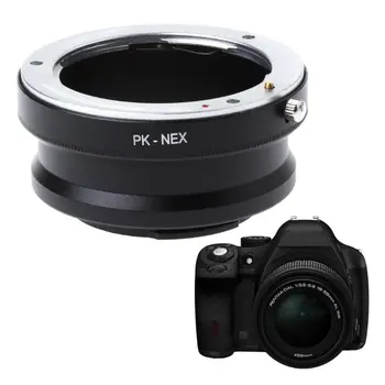 PK-NEX Adapteris Digitālā Gredzenu Objektīva Adapteris priekš Pentax PK K-mount Objektīvs Sony NEX E-Mount Kamerām