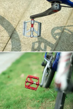 PROMEND jaunu velosipēdu pedāļu trīs Pei Lin CNC alumīnija sakausējuma Pei Lin pedāli Super gaismas mtb paturot pedāli Kalnu velosipēdu piederumi