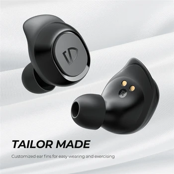 SoundPEATS TrueFree 2 īstu Bezvadu Earbuds IPX7 Ūdensizturīgs Mono/Binaural Aicina in-Ear Stereo Sporta Bluetooth Austiņas