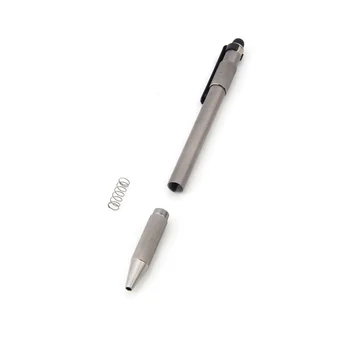 TITANER Taktiskās Pildspalvas EDC Titāna Stikla Breaker Self Defense Taktiskās Izdzīvošanas Pildspalvu Multi-function Kempings Līdzeklis, kas paredzēts Rakstīšanai