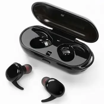TWS Bezvadu Klausule 5.0 Bluetooth Austiņas Austiņas Bezvadu Klausule Mini Sporta Earbuds Mūzikas Brīvroku Telefoniem