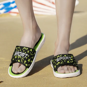 Vasaras Vīriešu pludmales apavus Gaismas Modes Atvērtu purngalu čības Āra dienas neslīdoša ūdensnecaurlaidīga Vīriešu sandales Jaunu Karstā Pārdošanas ikdienas apavi