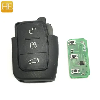 VIŅŠ Xiang Auto Tālvadības Atslēgu Ford Focus Fiesta Fusion, C-Max, Mondeo Galaxy C-Max-S-Max 315/434 Mhz ID60 4D63 Čipu Auto Smart Key