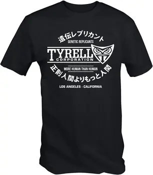 Vīriešu Tyrell Corporation T Krekls Harajuku Japāņu vēstuli Izdrukāt, Fitnesa T Vīriešiem Pasūtījuma