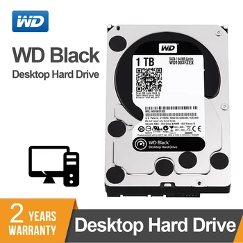 WD Black 1TB 3.5 Collu HDD Veiktspēja Galddatoru Cieto Disku - 7200 RPM SATA 6 Gb/s 64MB Cache - WD1003FZEX