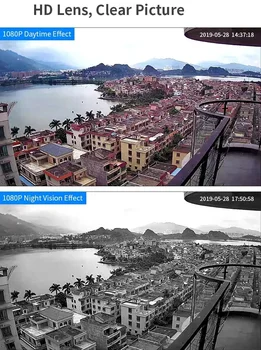 Xiaomi Smart Āra IP Kameras 1080P PTZ Pagriezt Wifi Webcam Humanoīdu Atklāt Ūdensizturīgs Drošības Camers Darbs Mi Mājās App