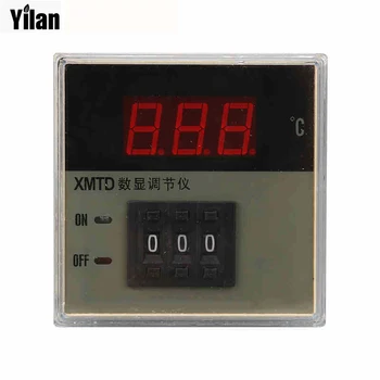 XMTD-2001 2002 220V/380V AC K Tipa/E Tipa/PT100 Temperatūras Kontrolieris,0-399C LED Digitālo Displeju Kontroles Skaitītāju labas kvalitātes
