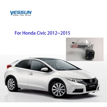 Yessun atpakaļskata kamera Honda civic 9 FB2 FB3 9 sedans, 2012 2013 2016 CCD kameras/aizmugurējā kamera/license plate kamera
