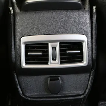 Zlord ABS Chrome Automašīnas Aizmugurējo Gaisa Ventilācijas Apdares Aptver Gaisa Kondicionēšanas Kontaktligzdas Uzlīme par Renault Koleos Samsung QM6 2017 2018