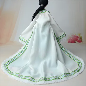 1 Iestatiet Tradicionālā Ķīniešu Dynasty Princese Kleita Lelle Drēbes Elegants Lelle Kleita Komplekts
