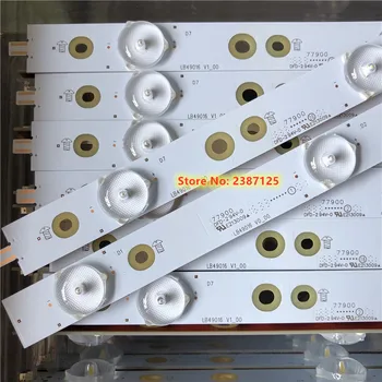 14PCS LED strip par LB49016 V0_00 G-2K16490D712-P5-L G-2K16-490-D712-P5R par 49PUS6561 50PFT6510 TPT490U2 KD-49X6000D