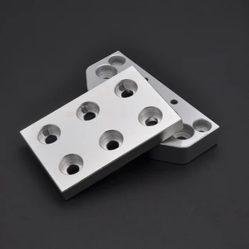 1set 3D Printeri BLV MGN Cube Alumīnija Sakausējuma Anodic Oksidācijas 3d printera daļas, Piederumi Z-Ass 1204 Jaunināšanas Komplekts
