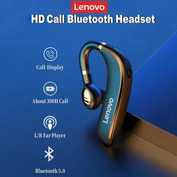 2020. gadam Lenovo HX106 Bluetooth Austiņas Pro Auss Āķis Bezvadu Bluetooth 5.0 Austiņu Ar Mikrofonu 40 Stundām Vadītāju Sanāksme