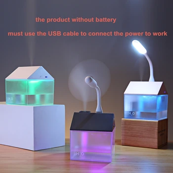 3 In 1 USB Māja gaisa mitrinātāju, 250ml Ultraskaņas Gaisa Migla Maker Portatīvo Aromātu, Ēterisko Eļļu Difuzora Krāsu Nakts Lampas Humidificador