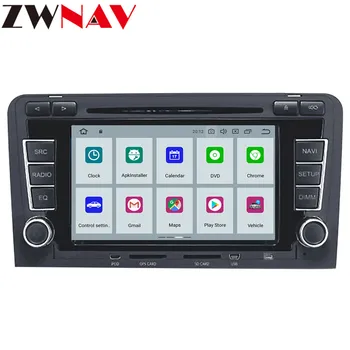 4+64 2 Din Auto Multimediju Atskaņotājs, GPS Android 9.0 DVD Automotivo Radio Audi A3 8P/A3 (8P1 3-durvju Hečbeks/S3 8P/RS3 Sportback