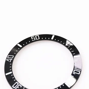 40mm Black Keramikas Bezel Skatīties Segtu Skatīties Gredzenu Ielikt Piederumi Seiko SKX007/009 Pulksteņu Rolex/ Omega Universal