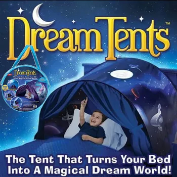 9 Dizainu Mirdzumu Inovatīvu Burvju Sapnis Teltis ar Gaismas Bērns Pop Up Gulta Telts Playhouse Miega Spilvenu Ziemas Wonderland Bērniem