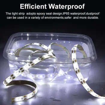 Aptumšojami LED Gaismas Sloksne USB Saskaņā ar ministru Kabineta Apgaismojums Sloksnes Ūdensdrošs LED Lentes Lentes DC5V Elastīgs LED Spogulis Gaismas 0,5 m-5m
