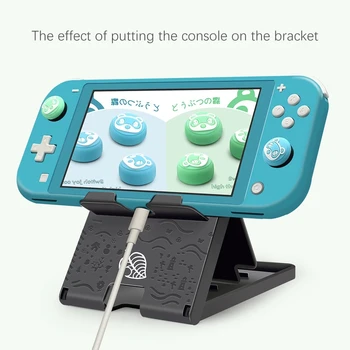Bāzes Nintendo Slēdzis Lite Stāvēt Atbalsta Konsoles Aksesuāri Turētājs Šūpuļa Mobilais Tālrunis Mobilais Viedtālrunis Spēle Kontrole