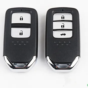 DAKATU Jaunas Rezerves Apvalks Smart Remote Taustiņu Gadījumā Fob 2/3 Pogu Honda Accord XRV CRV FIT Smart Remote shell karte