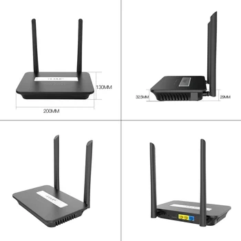 EDUP 2.4 G 300Mbps WiFi Maršrutētāju, Wi-Fi Repeater 2*6dBi Bezvadu Wifi High Gain Antena Mājas Tīkla Piederumi