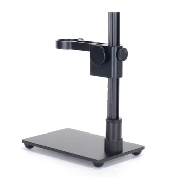 HAYEAR Portatīvo Alumīnija Sakausējuma Konsoles USB Mikroskopa Statīva Turētājs Turētājs Mini Atspaids Galda Rāmis Mikroskopu, Remonts ar Mīkstlodi