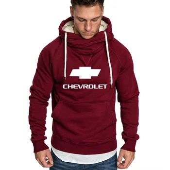 Hoodies Vīriešiem Chevrolet Automašīnas Logo Drukāt sporta Krekls Pavasara Rudens Modes Vīrieši pelēkā vārna hip hop harajuku Gadījuma Hoody Vilnas tracksuit